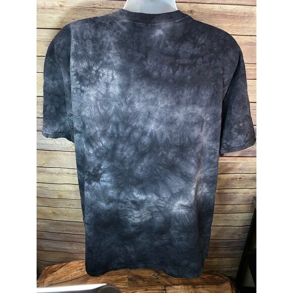 Vintage The Mountain Skeleton Motorcycle T-Shirt Men’s Size 2XL Charcoal - Picture 2 of 9